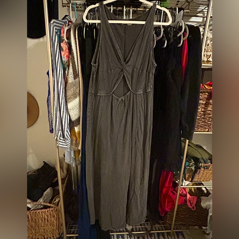 Lucky Brand cut out Maxi Dress